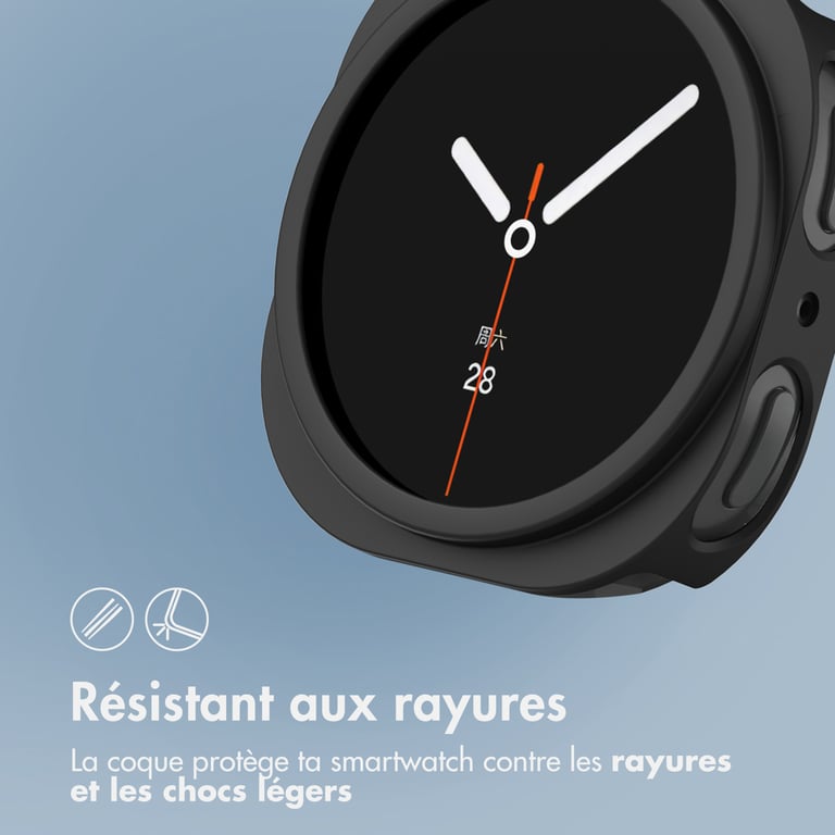 Fundas rígidas de imoshion Bumper para Samsung Galaxy Watch 8 - 44 mm - Negro - Nuevo