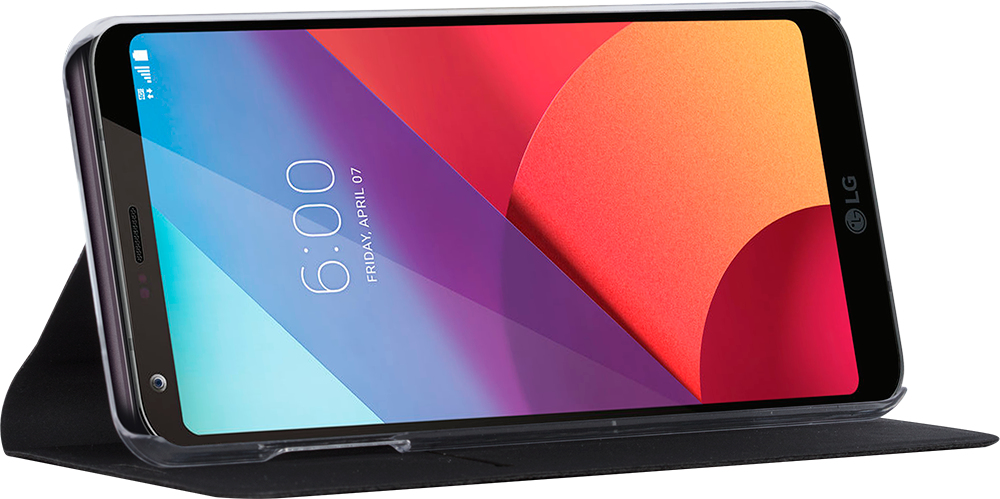 Fundas Bigben Connected ETUIFLGG6 para LG G6, Negro