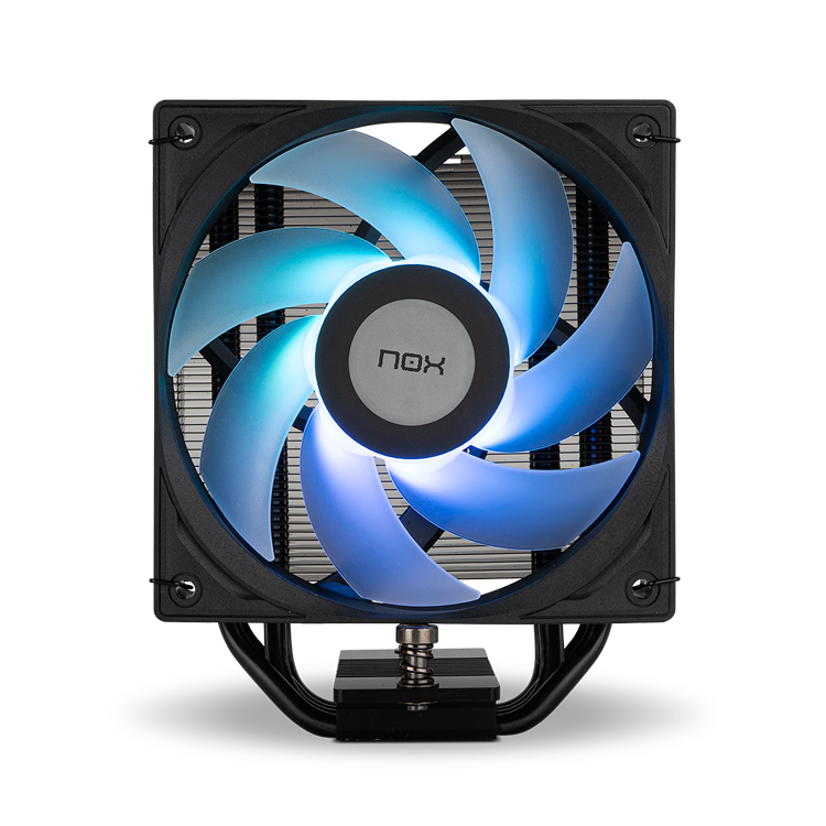 Disipador de calor aéreo NOX Hummer R-400 ARGB 12 cm Negro - Nuevo