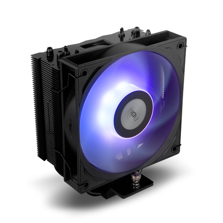 Disipador de calor aéreo NOX Hummer R-400 ARGB 12 cm Negro - Nuevo