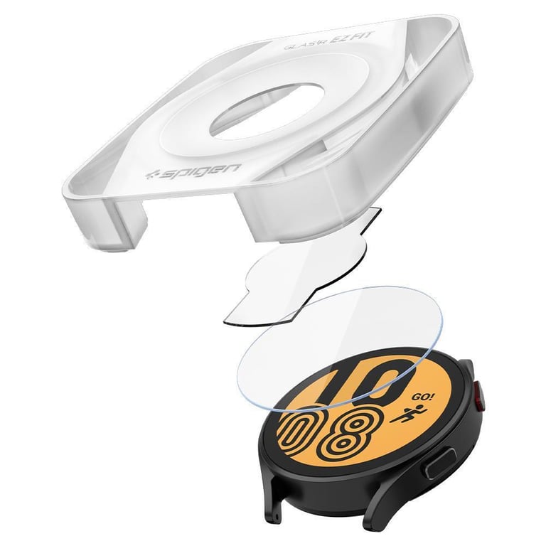 Protector de pantalla de vidrio templado Spigen para reloj inteligente (paquete de 2 unidades)
