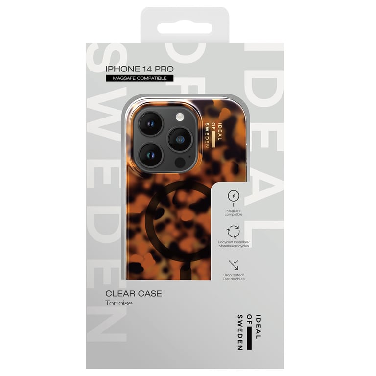 Funda de protección Ideal Of Sweden para iPhone 14 Pro marrón