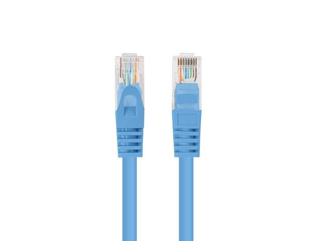 Cable Lanberg UTP Cat6, 2 m, Azul