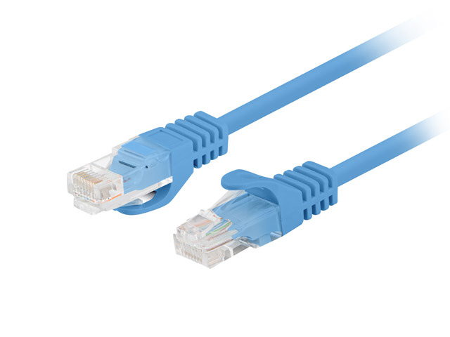 Cable Lanberg UTP Cat6, 2 m, Azul
