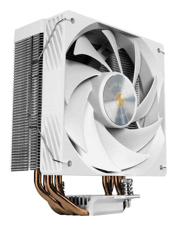 Disipador de calor Mars Gaming MCPU-X4W - Blanco 12 cm
