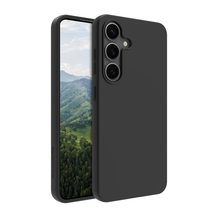 Fundas de protección dbramante1928 Nuuk para Samsung Galaxy S25+ - Negro (6.7 pulgadas)