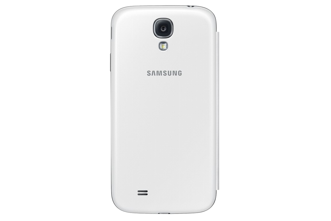 Fundas para teléfono Samsung EF-FI950B cartera con bolsillo para tarjetas, Blanco para Samsung Galaxy S4 - Nueva