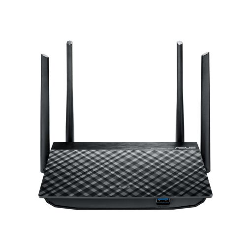 Asus RT-AC1300G Plus - Routeur sans fil à 4 ports - Ethernet Gigabit - Wi-Fi 5 - Bande double