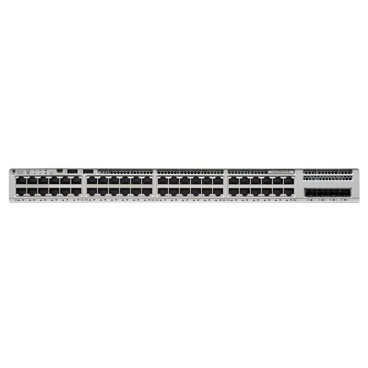 Cisco Catalyst 9200L - Managed Switch - 48x 10/100/1000 + 4x SFP+ 10G Uplink - Rack-mount