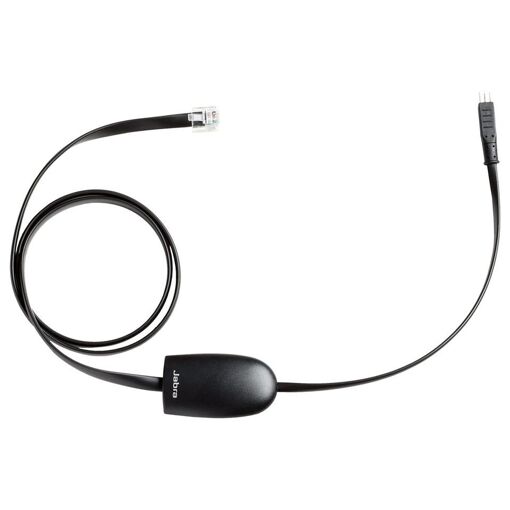 Jabra Link 14201-17 - Conector para auricular - 92.5 cm - para Jabra GN9120, GN9350; Poly - Polycom SoundPoint IP 320, IP 330, IP 550, IP 560, IP 650