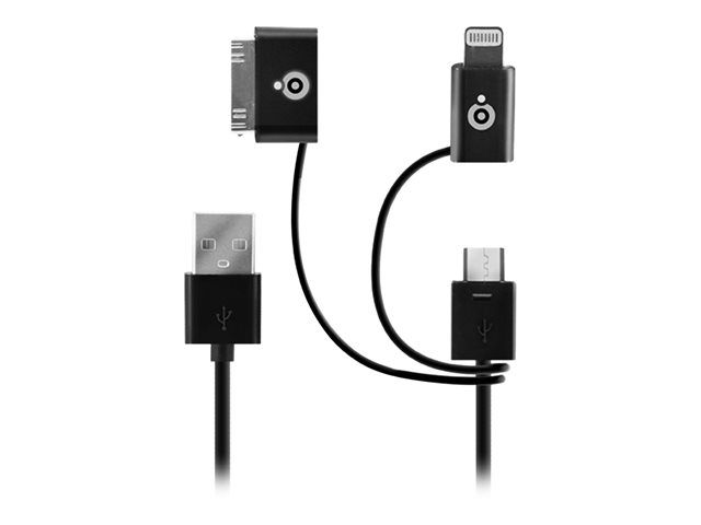 Bigben Connected USB Cable - 1m, Black
