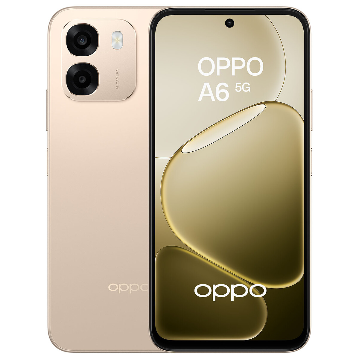 OPPO A6 5G Or Aurore (6 Go / 256 Go)