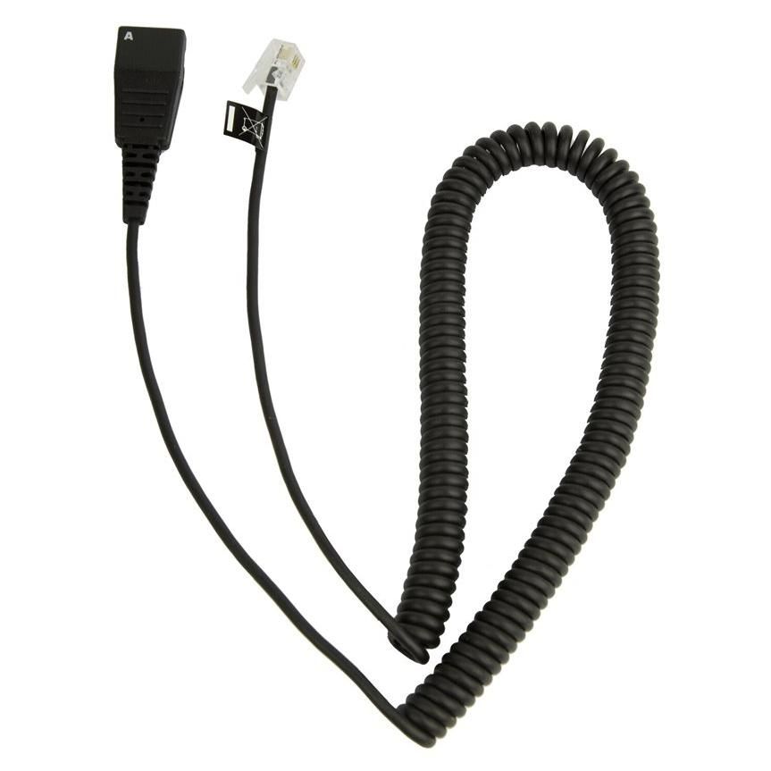 Jabra Quick Disconnect Cable for Headset Microphone RJ-10