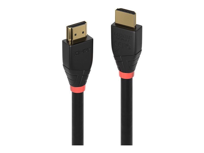 Lindy Active HDMI Cable - 20m, Shielded, Black, Male to Male, 4K Support