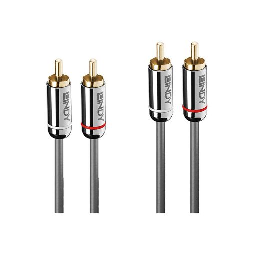 Lindy Cromo Line 5m RCA Audio Cable