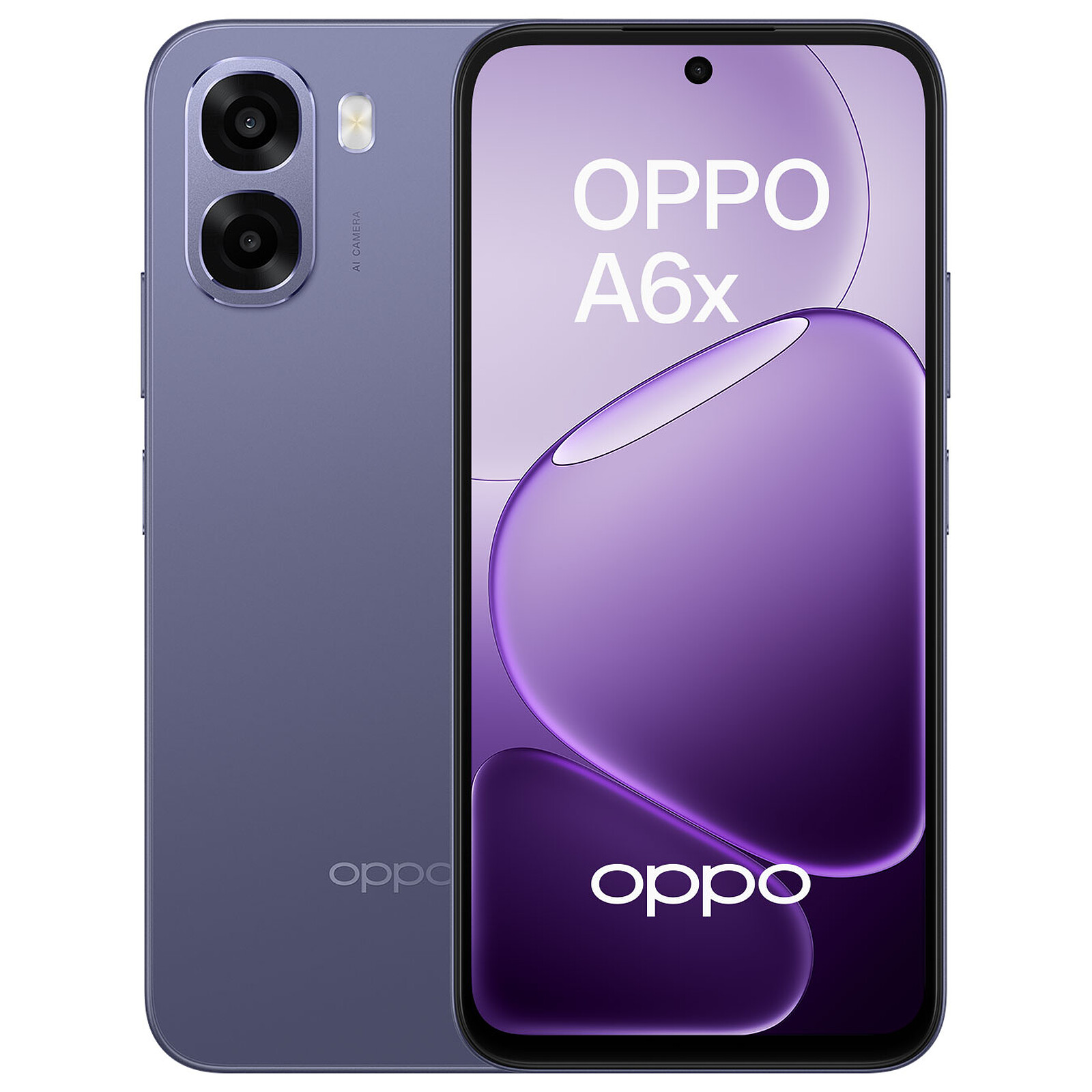 OPPO A6x (4GB/128GB, Black Purple)