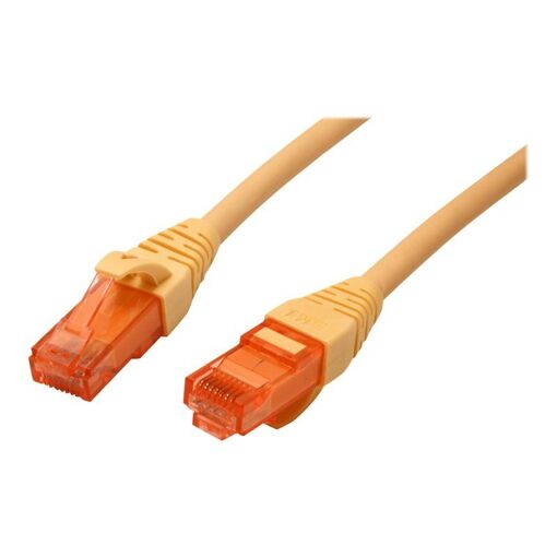 Secomp Cat 6 RJ-45 Cord - 2m, UTP, Yellow