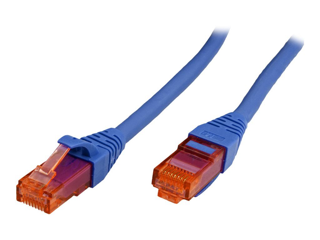 Secomp Cat 6 RJ-45 Cable, 2m, Blue