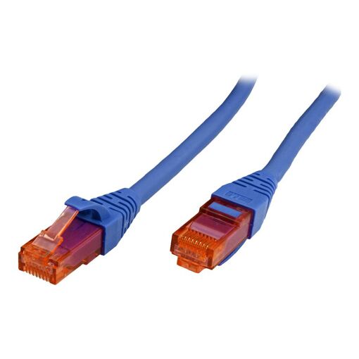 Secomp Cat 6 RJ-45 Cable, 2m, Blue