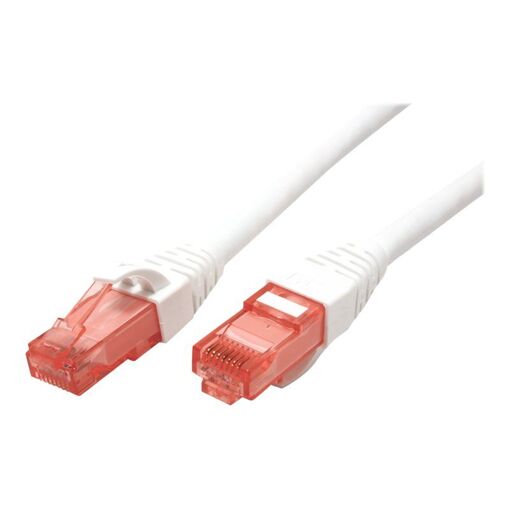Secomp Cat 6 RJ-45 Cord, 1m, White