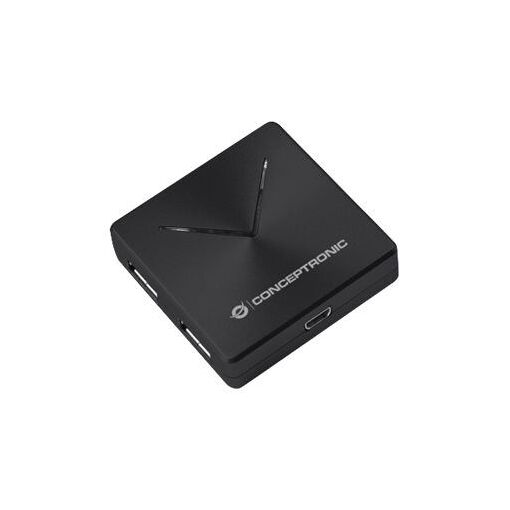 Concentrateur Conceptronic HUBBIES02B Version 1 - 4 Ports USB 3.0 SuperSpeed (Bureau)