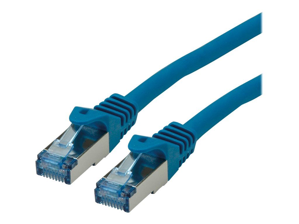 Secomp RJ-45 to RJ-45 Cable - 50cm - SFTP CAT 6a - Blue