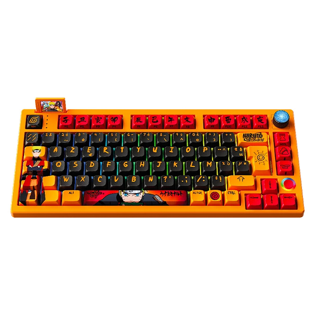 Konix Pro Gaming Clavier Mécanique Premium Naruto Shippuden - Edition Limitée