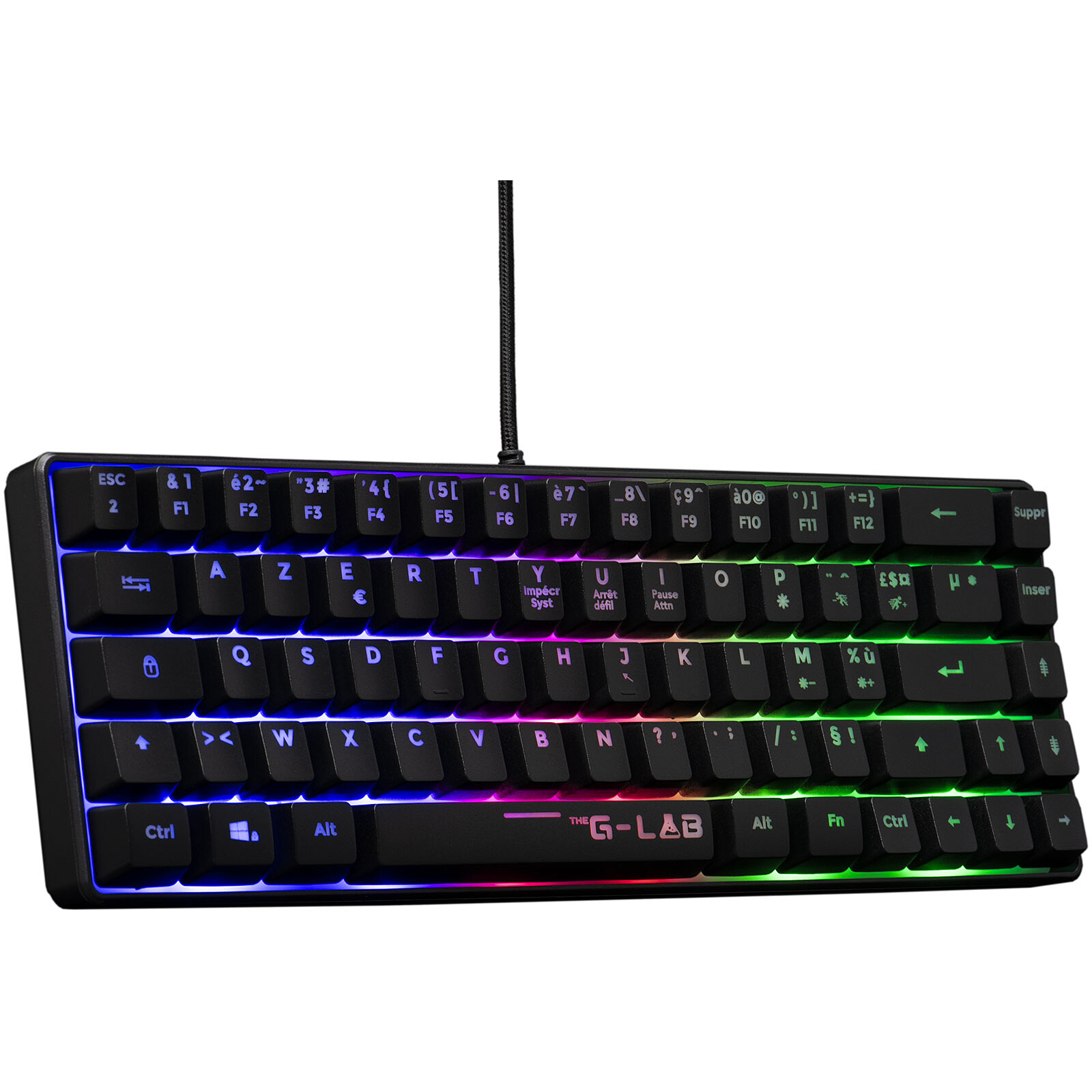 Teclado G-Lab Keyz Hydrogen (Negro)