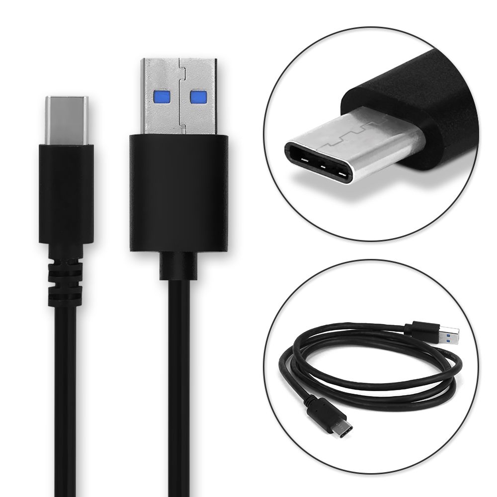 Subtel Data Cable (Long Connector) for Blackview P10000 Pro/BV9500 Pro/BV Series - 1m, 3A USB Cable