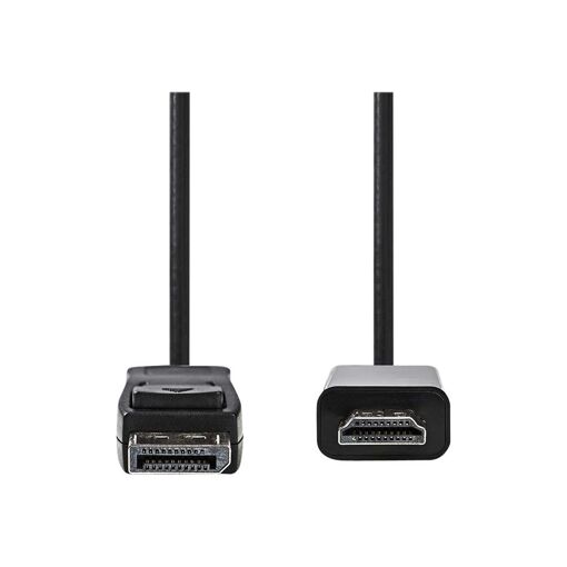 Nedis DisplayPort to HDMI Adapter Cable - 2m - Black