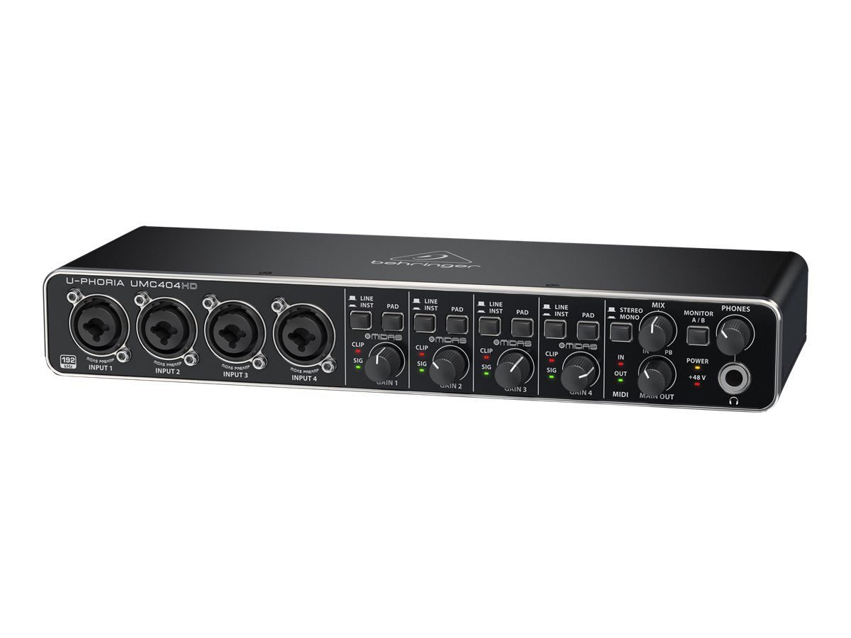 Behringer U-PHORIA UMC404HD Audio Interface