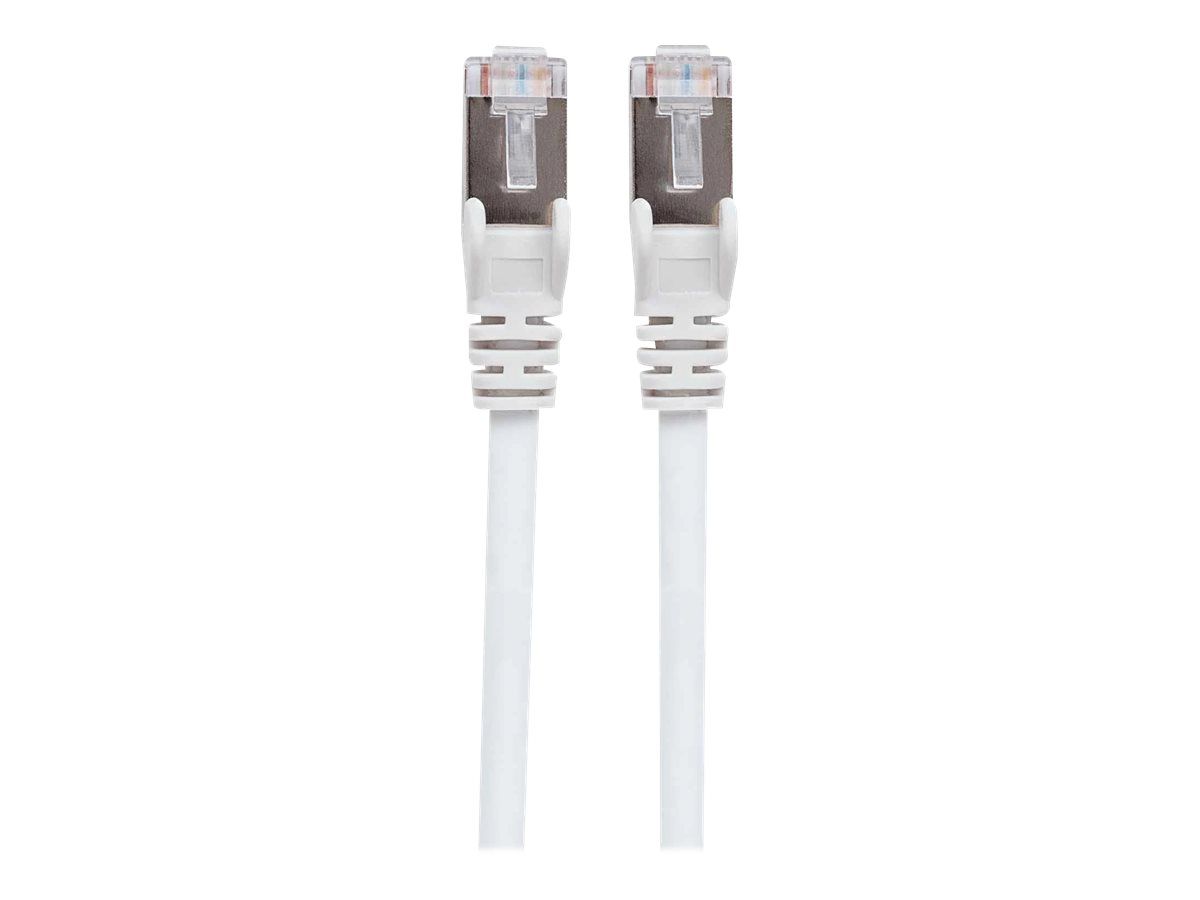 IC Intracom Network Patch Cable, Cat7/Cat6A, 30m, White, Copper, Snagless, LIFETIME WARRANTY