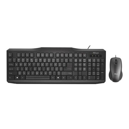 Conjunto de teclado y ratón Trust ClassicLine USB (Italiano)