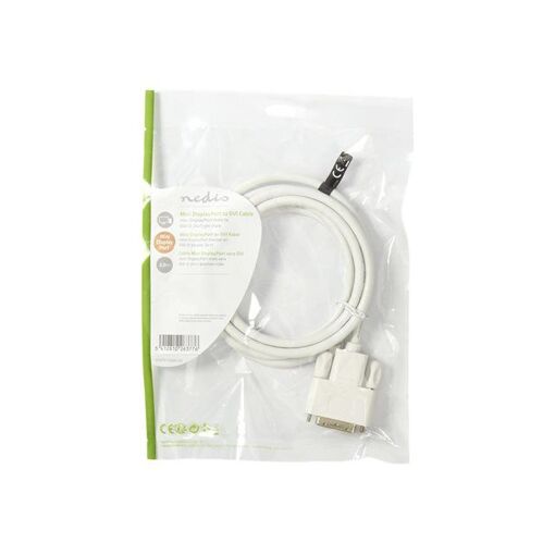 Nedis Mini DisplayPort to DVI-D Adapter Cable - 2m