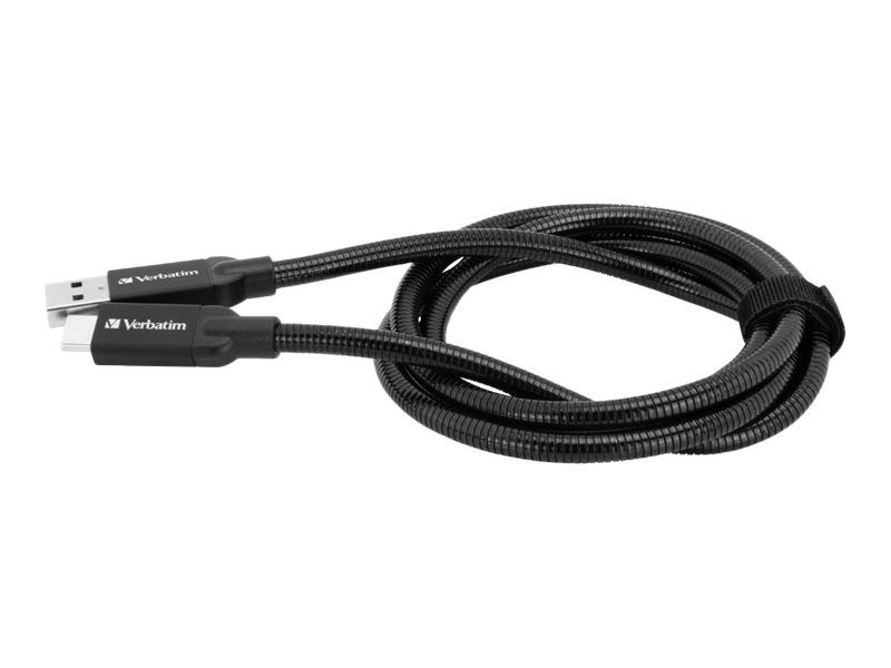 Verbatim USB Cable - 24-Pin USB-C to USB - USB 3.1 Gen 2 - 1m - Black
