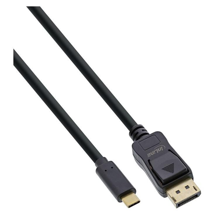 InLine DisplayPort Cable - USB-C to DisplayPort - 3m, 4K Support