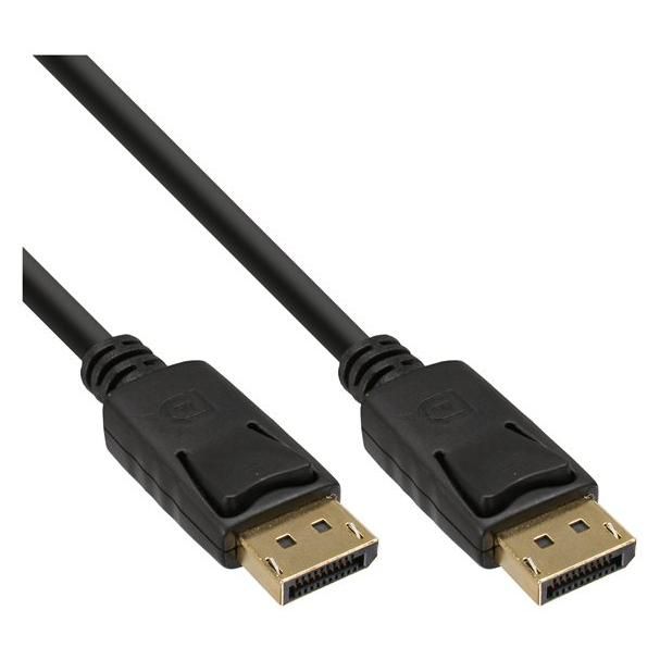 INTOS ELECTRONIC DisplayPort Cable - 1.5m, 4K Support