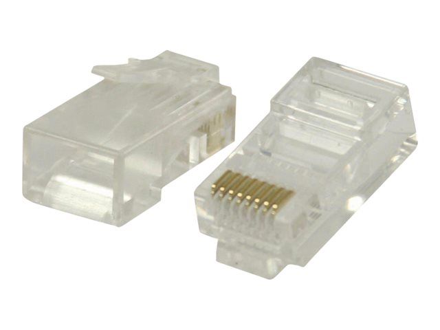 Nedis Network Connector - RJ-45 (M) - UTP CAT 6 - Transparent (Pack of 10)