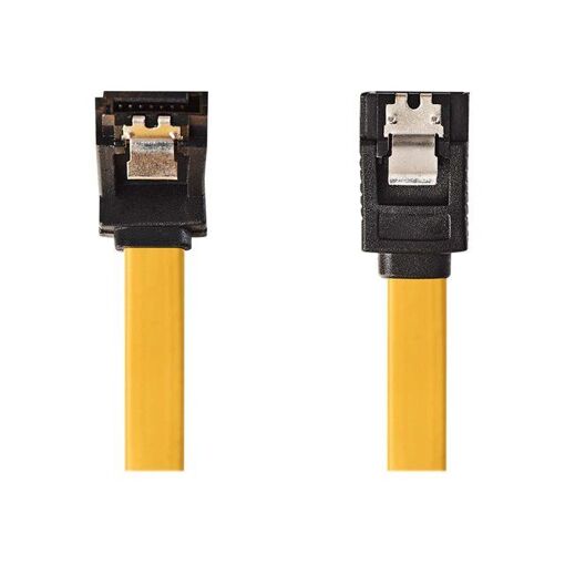 Nedis SATA Cable - 50cm Flat Yellow