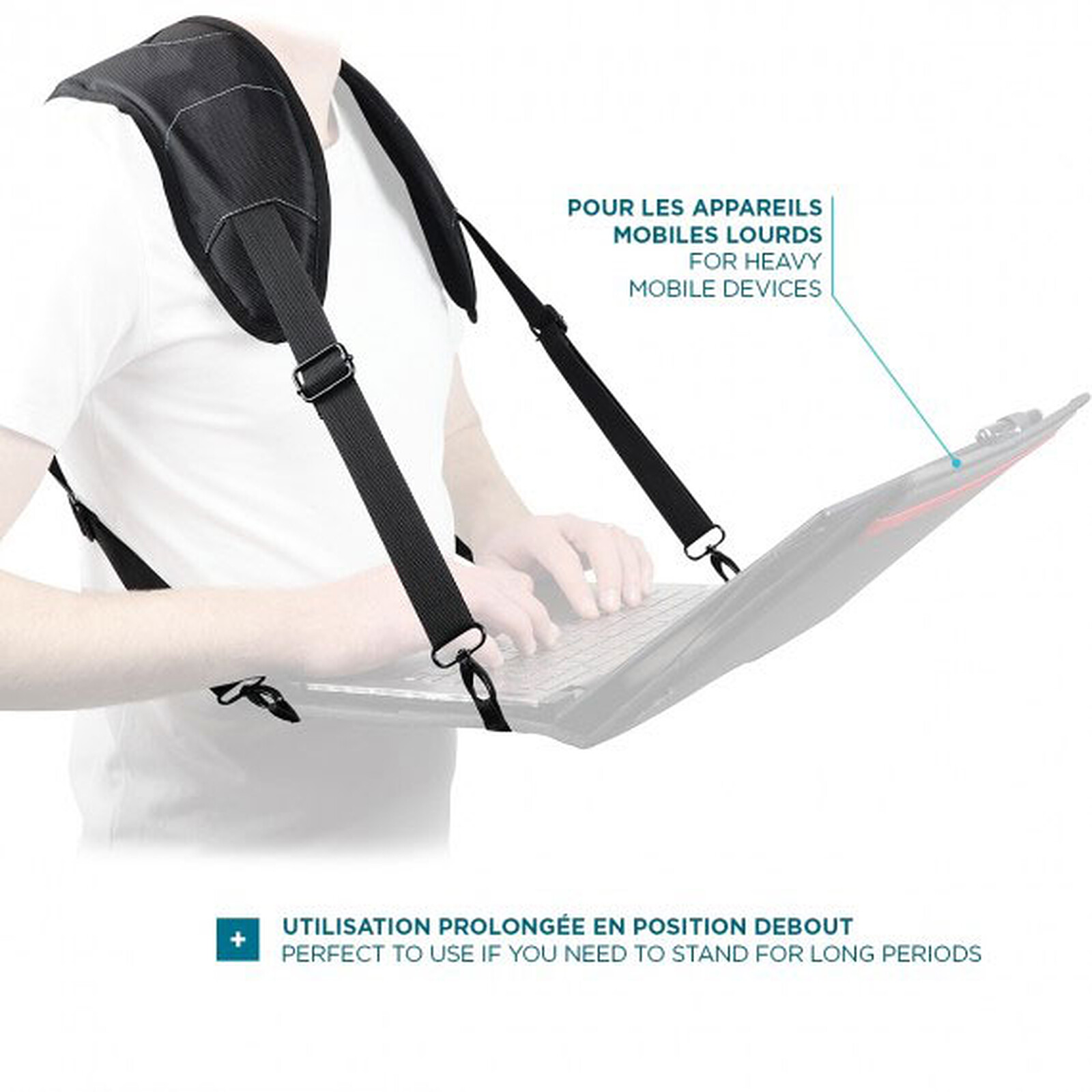 Mobilis 4-point harness Ultra ergonomic and comfortable