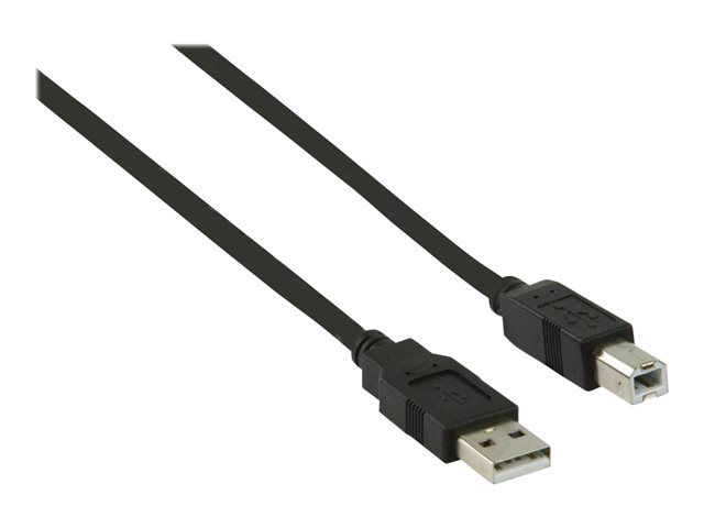 Nedis USB Cable - 2m, Black