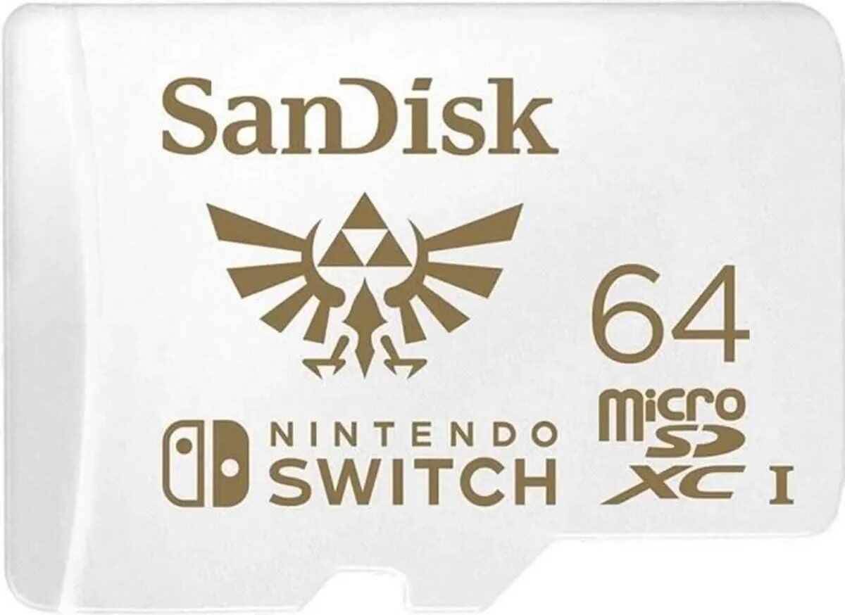 SanDisk Nintendo Switch - 64GB UHS-I U3 microSDXC Memory Card