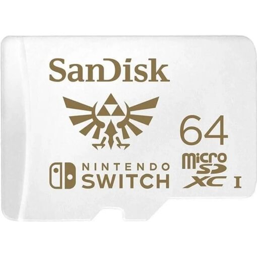 SanDisk Nintendo Switch - 64GB UHS-I U3 microSDXC Memory Card