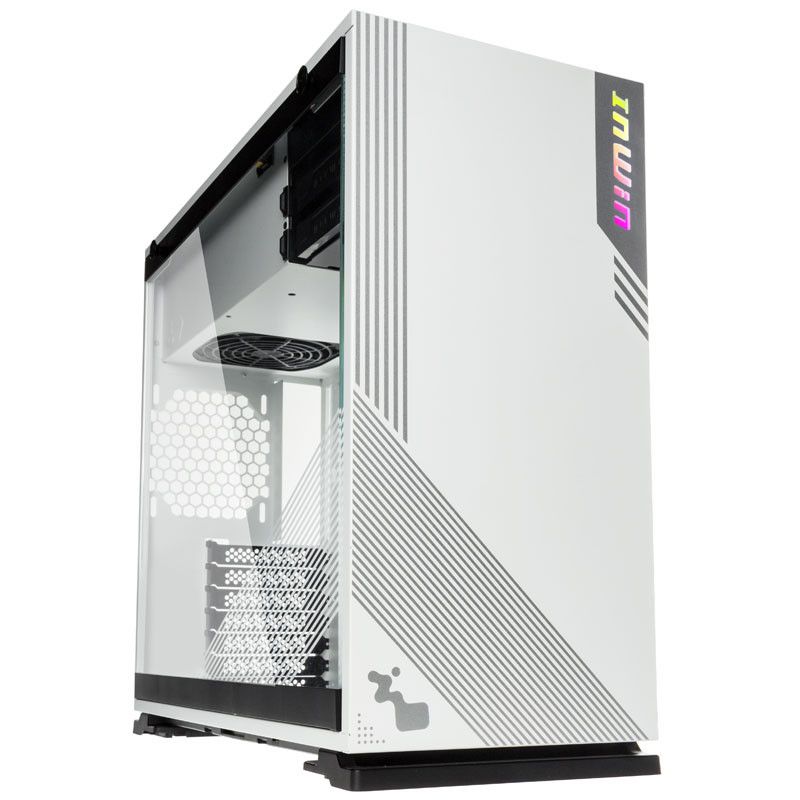 In Win 103 RGB Mid-Tower PC Case - White