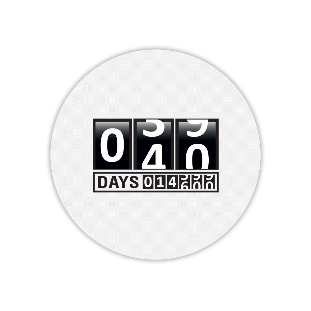 Mygoodprice 40th Anniversary Round Mouse Pad