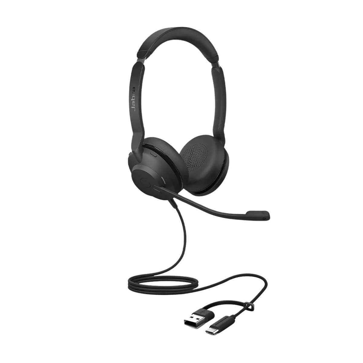 Jabra Evolve2 30 SE USB-A / USB-C UC Stéréo Noir