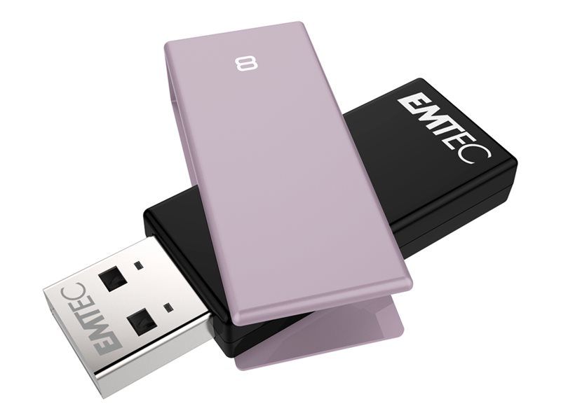 Dexxon EMTEC C350 Brick 2.0 USB Drive - 8GB, USB 2.0 - Purple