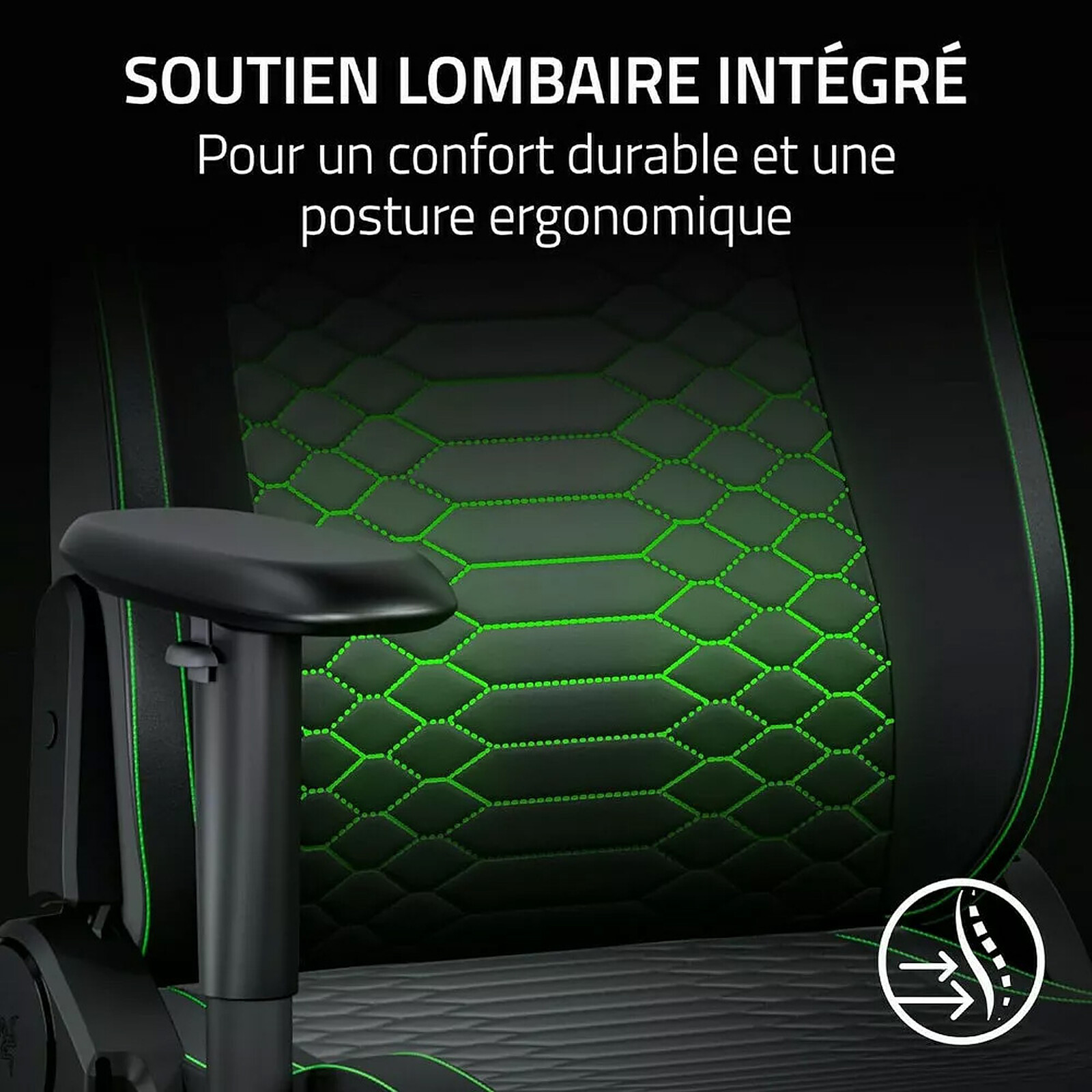 Razer Iskur V2 X NewGen Gaming Chair - Black