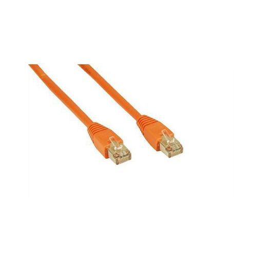 Goobay RJ45 CAT5+ Patch Cable, 0.5m, Orange