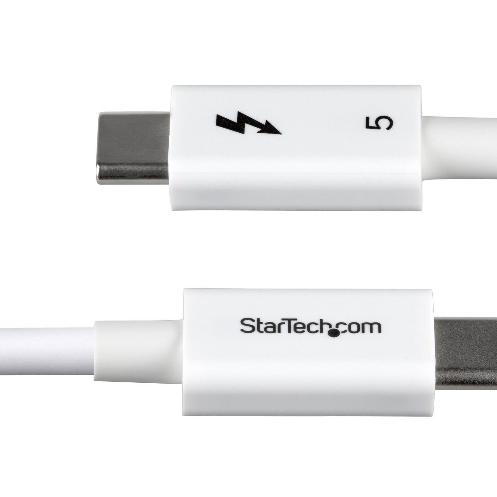 Cable StarTech.com Thunderbolt 5 USB-C, 1 m, Blanco